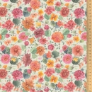 Baumwollstoff - Acufactum - Blütenpracht